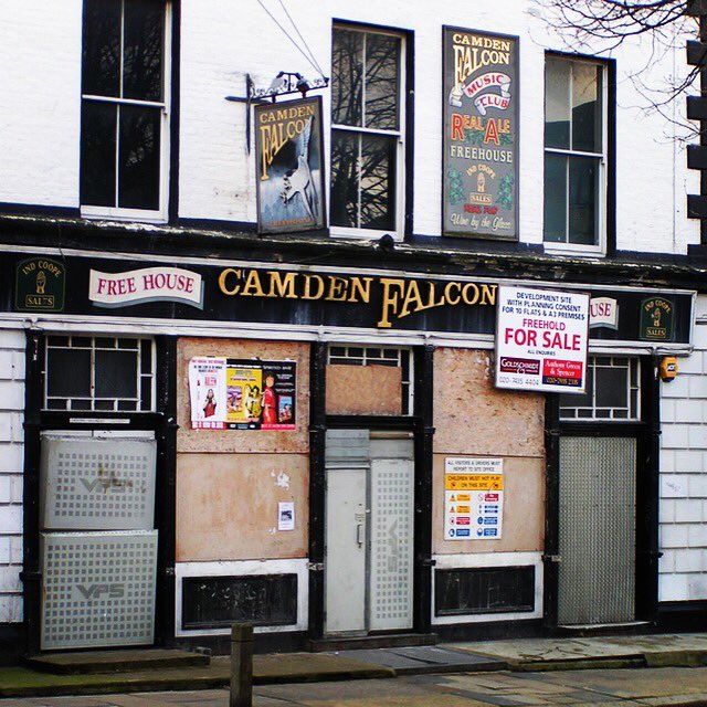 Camden Falcon RIP Yet another venue played by #WhosThisMary back when #deadpubs #londonisdead #lostpubs