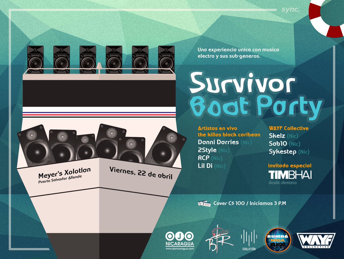 Timbhai's tweet photo. 22 de abril - Survivor Boat Party! https://t.co/RxGQWYAeZ5