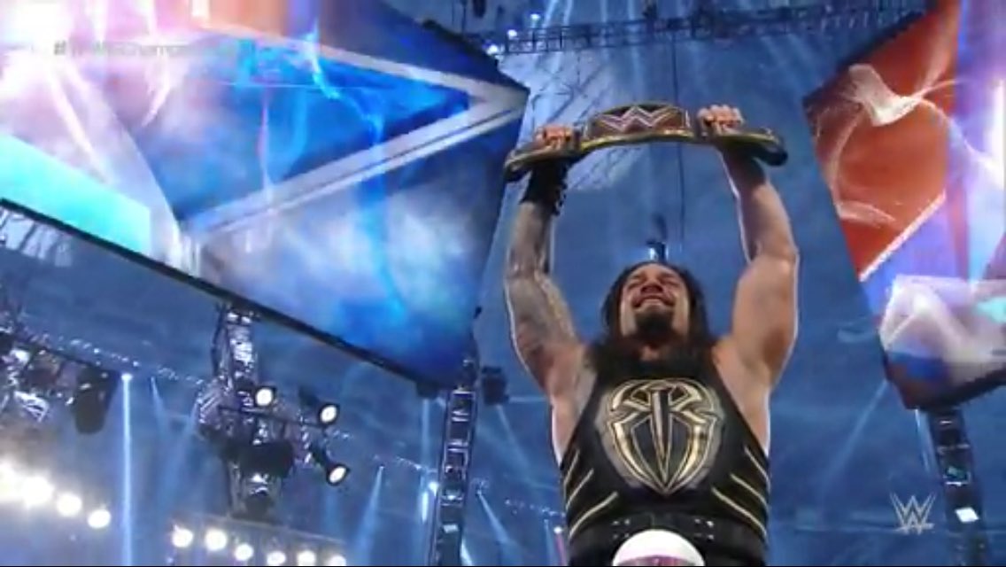 aa030498's tweet photo. Roman Reigns HYPEE!!! #Wrestlemania https://t.co/VPc52Uo9Ud