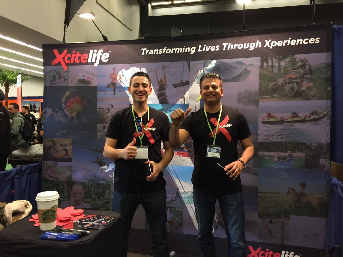 xcitelifer's tweet photo. Great time in Montreal at the Outdoor Adventure show! @xcitelifer https://t.co/FZ0p4lT3ds