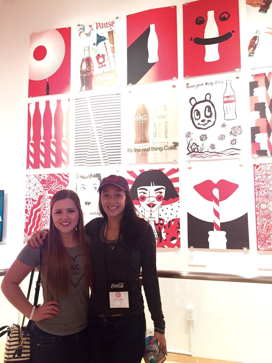 nadyaokamoto's tweet photo. So in awe of the very talented @gracieschram excited to stay in touch after #CCSW2016 @cokescholars https://t.co/it4fUG5kyn