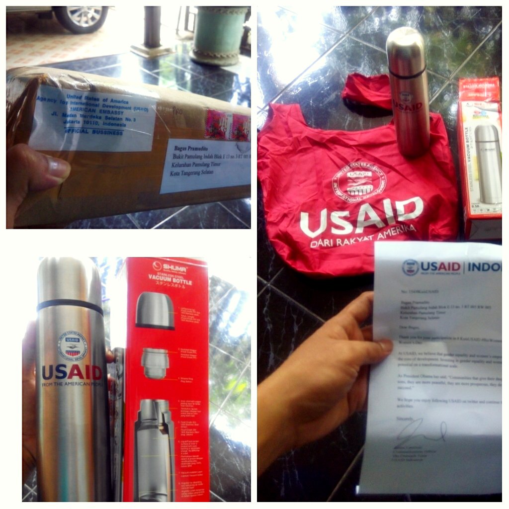 Thank <a href="/usaidindonesia/">USAID Indonesia</a>, this is the 2nd gift from USAID after high5 program. Now I fight for 3rd gift that's PRESTASI