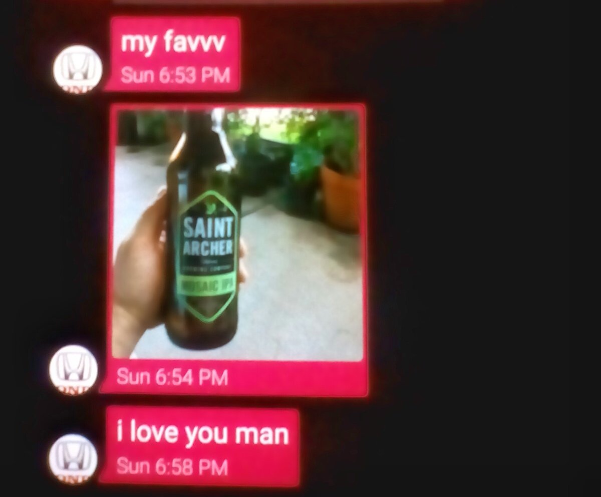 Recently introduced a friend to craft beer. Welcome to flavor my friend! @saintarcherbrew See you in 2 weeks.