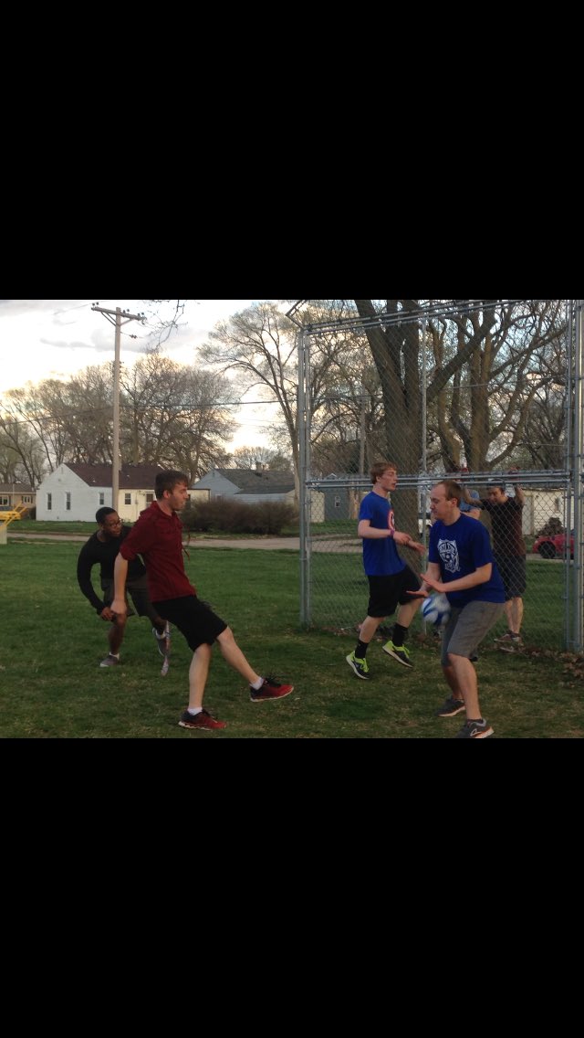 Fusionforce's tweet image. What better way to play soccer on a lifegroup night then tonight!⚽️👌🏻#worldcup