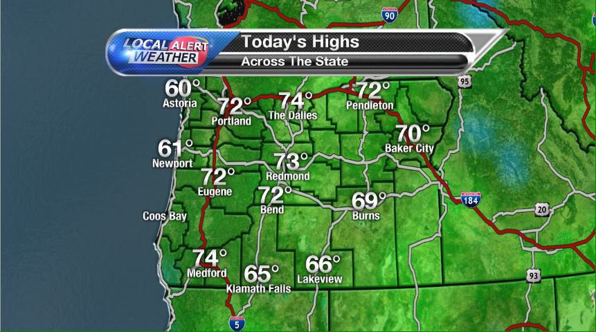 RussellBirdKTVZ's tweet photo. Another nice day today! A brief cool down is coming, however. I'll have the latest tonight @KTVZ https://t.co/z3S0ljXwOY