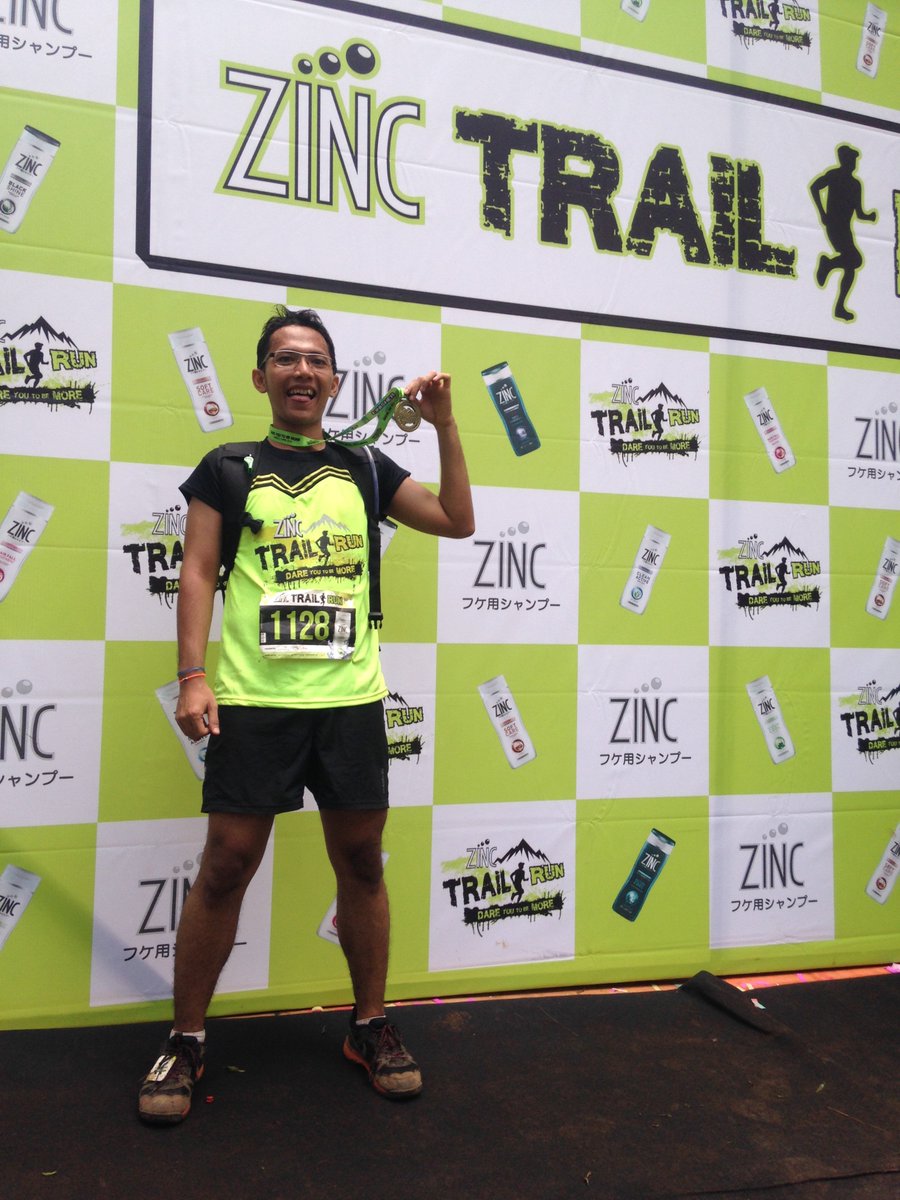 laridaripajak's tweet photo. ngantor lagi.. setelah kemarin seru seruan di #AmazincTrailRun @ZincActivateYou https://t.co/5KRZ9yerLt