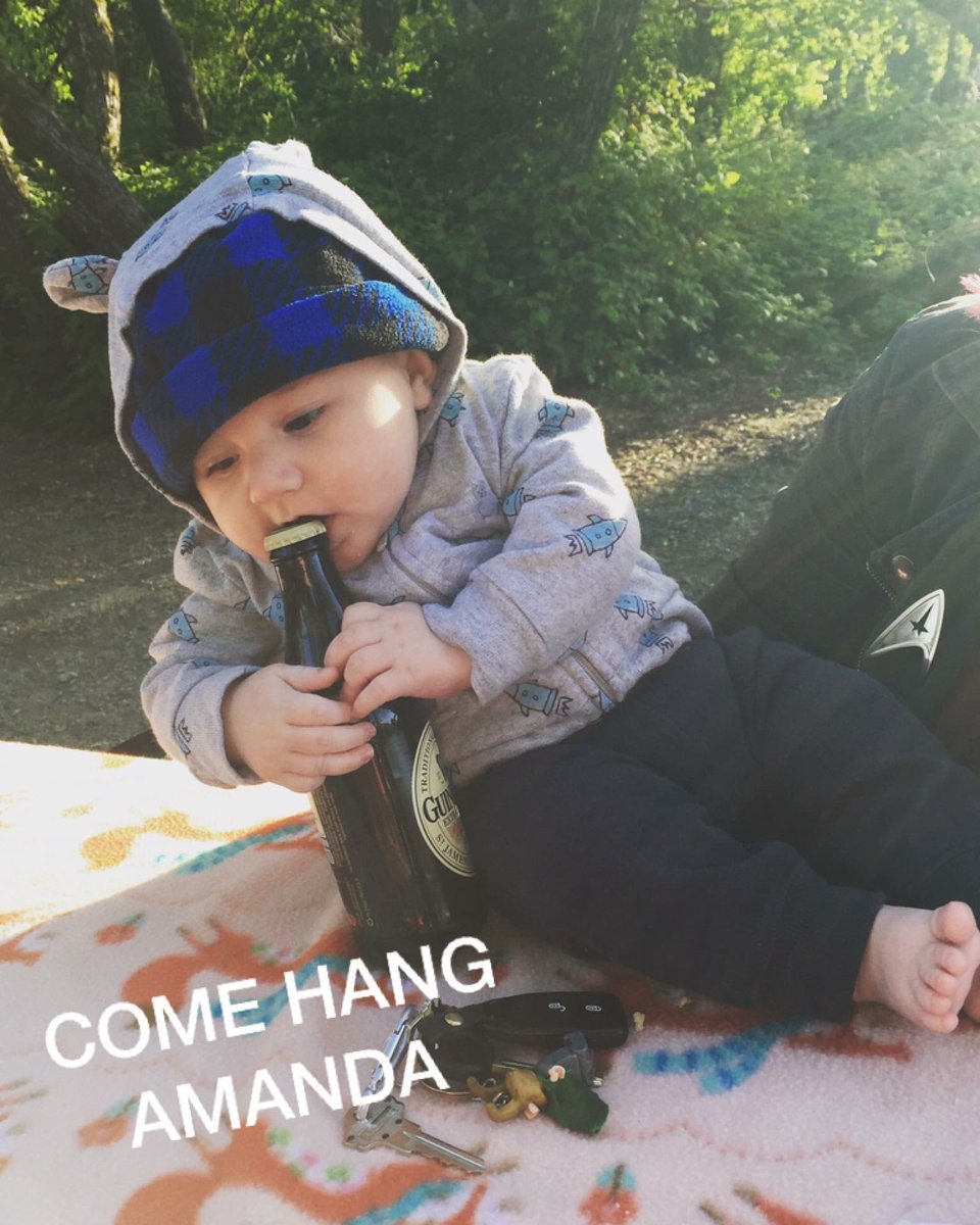 JohnnaJoyMurch's tweet photo. @amandapalmer While you're in the Bay you should come interview w/ @BabyDaddyPod We'll share diapers, food, &amp; love https://t.co/0CvHx6grav