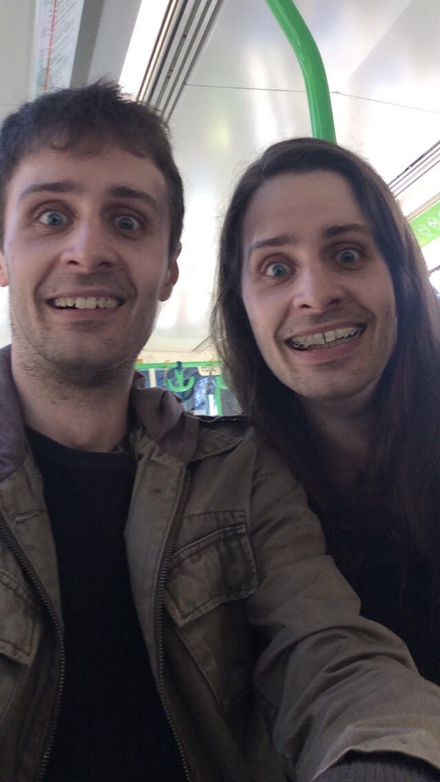 Jack's sister is in town and she is soo excited to be here.