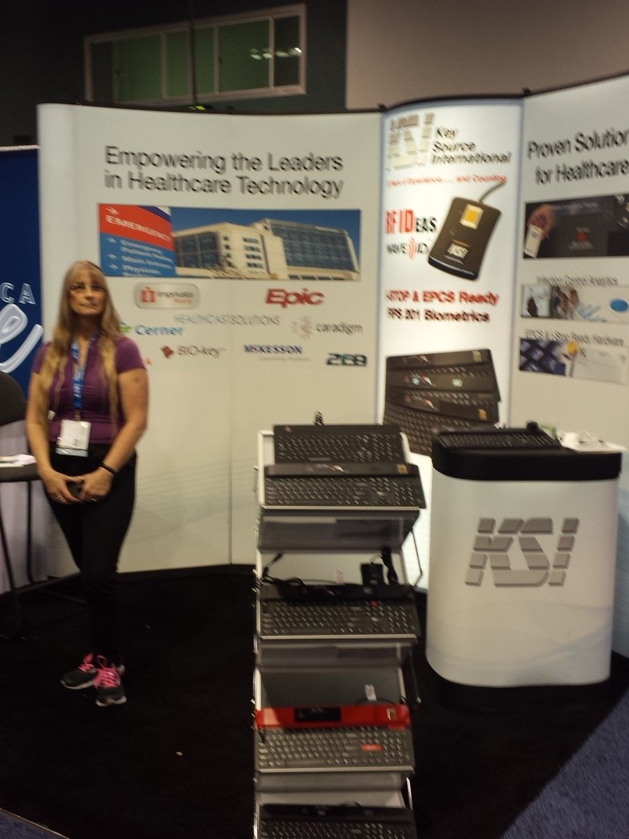 Keysource3's tweet image. At AORN and ready to go! Stop by Booth 677 for infection control and infection prevention keyboards