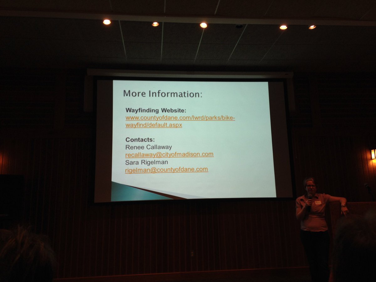 BBCMadison's tweet image. Want more information about Bicycle Wayfinding in Dane County?
#cycling #madison #bikenetwork #BBCspringmeeting
