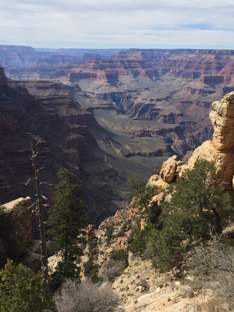 JillTBD's tweet photo. Almost forgot how to take a day off. #grandcanyon #hiking https://t.co/dGJAXdToAj