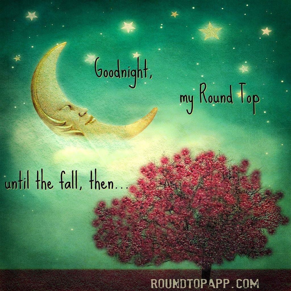txtradedays's tweet photo. Goodnight, my #RoundTop...until the fall, then.
#RoundTopFall2016 Sept 17--Oct 2 #RoundT… https://t.co/vEFwFqFWvW https://t.co/HEZ24ODJ1D