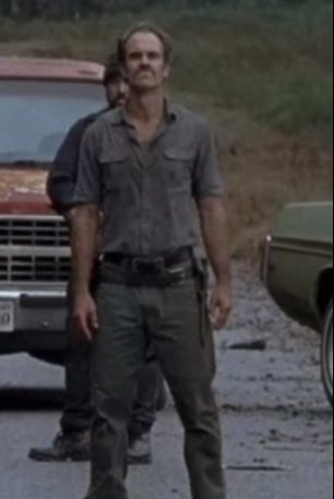 VGFGamers's tweet photo. This savior on tonight’s season finale of The Walking Dead is played Steven Ogg (voice of Trevor Phillips in GTA V). https://t.co/NHDy33TrTp