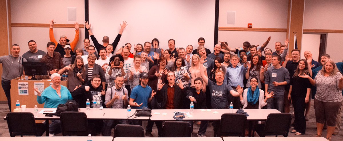 You did it!  54 HOURS later... everyone SMILE and SHOUT! #StartupWeekend