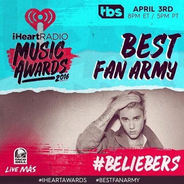 jaqueNSN's tweet photo. this is great &amp; amazing @justinbieber 😱😱😍😍😍👌✋✋👌
#iHeartAwards 
#BestFanArmy 
#Beliebers https://t.co/7u8ZbvplRE