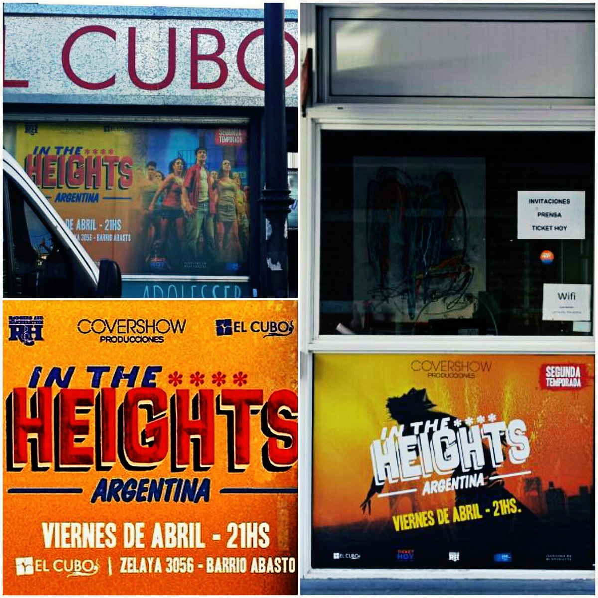 La boletería del <a href="/elcuboteatro/">Teatro EL CUBO</a> ya está lista para que saques tus entradas! Viernes re-estreno <a href="/ithargentina/">In The Heights Arg</a>