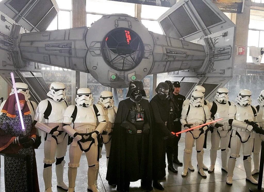 Members of <a href="/legion501/">501st Legion - Spanish Garrison</a> at <a href="/ComicConSpain/">Comic Con Spain</a>.