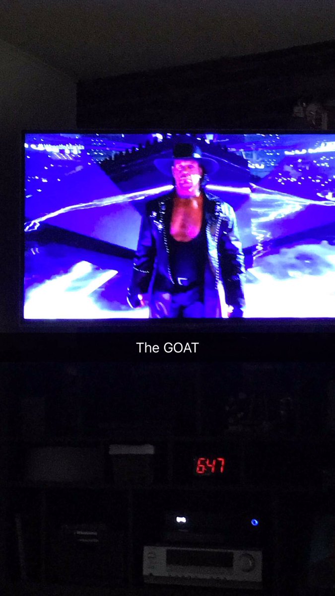 MBetlach's tweet photo. The #GOAT himself @True_UnderTaker #HellInACell https://t.co/xopkH6Afzx
