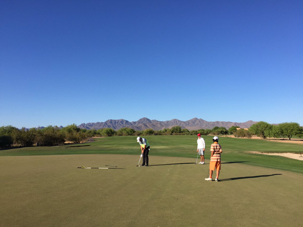 GennxtGolf's tweet photo. GREAT Day @talking_stickgc! 
#HighPerformance #JuniorGolf #BetterThanYesterday #Fun #Learning https://t.co/YrTVfKUgAf