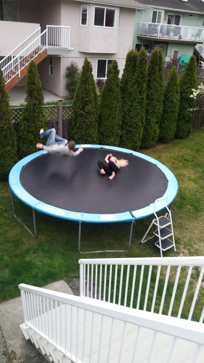 lanavandekamp's tweet photo. DAD.... CAN YOU DO A FLIP? @kamper72 https://t.co/GpybZDMBcI