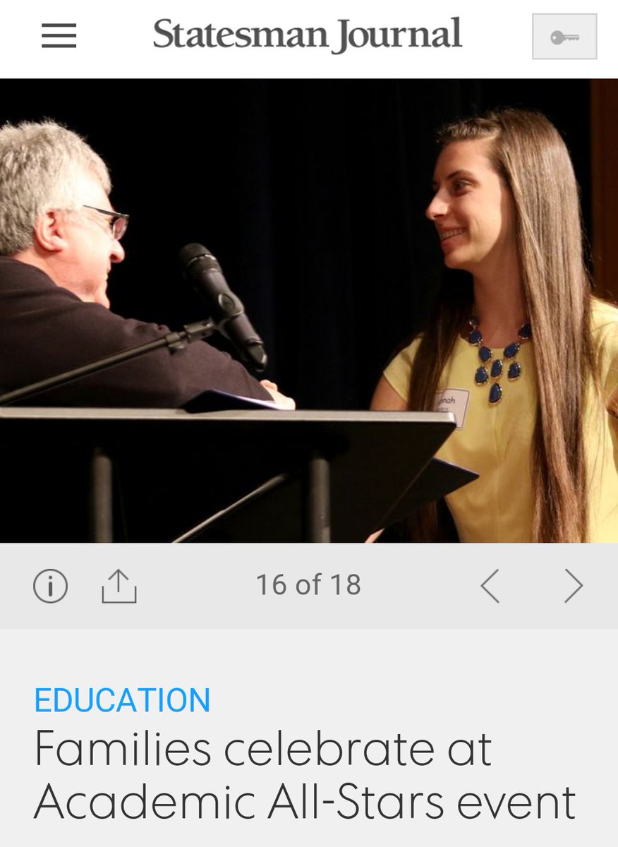 scotsmandaily's tweet photo. Congrats to McKay's Academic All-star Hannah Sanders! You rock! #scotspride #mckallstar https://t.co/OKQsOgAfmN