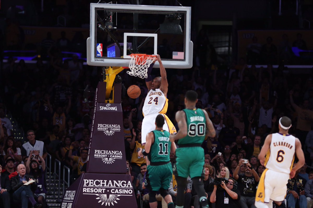 Lakers's tweet photo. Get π Mamba!! https://t.co/NKv9ibprke