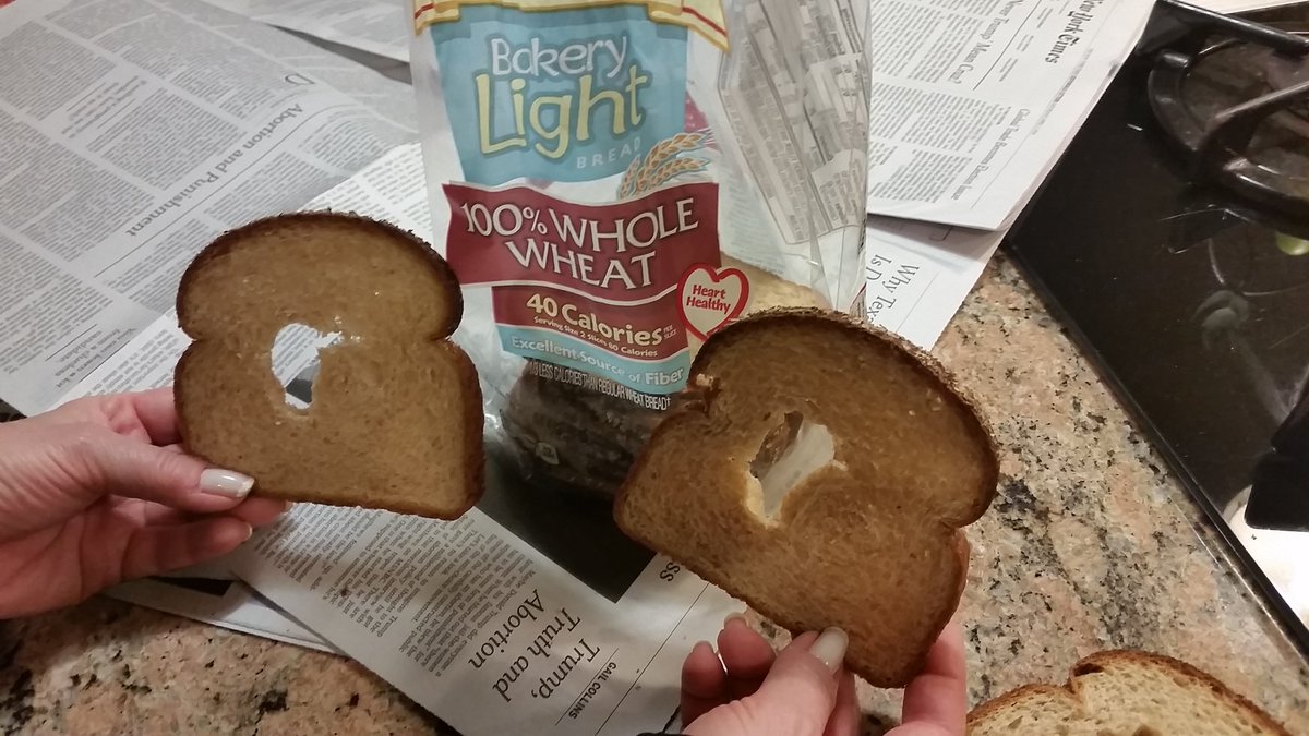 sblondman's tweet photo. Is this Holey bread the reason it's only 40. Al? @LoveYourBread https://t.co/DPE8jD2aKk