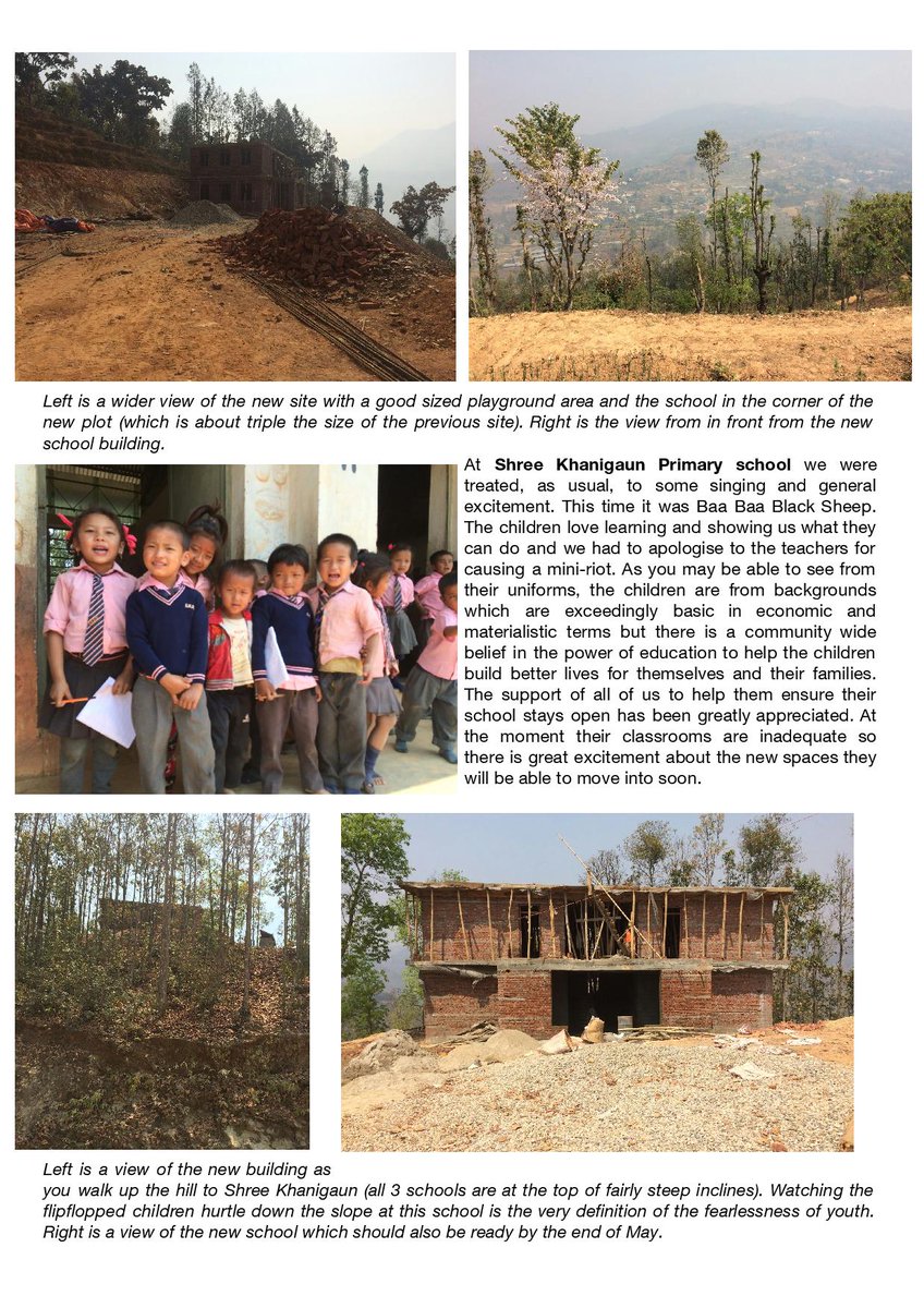TBS_Community's tweet photo. Spring break update on the rebuilding work in Dhading.We are making great progress at all 3 schools! https://t.co/EmsTpg0erO