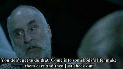 TheCarlGrimes_'s tweet image. When you have to wait till October to find out who it was: #TWDFinale