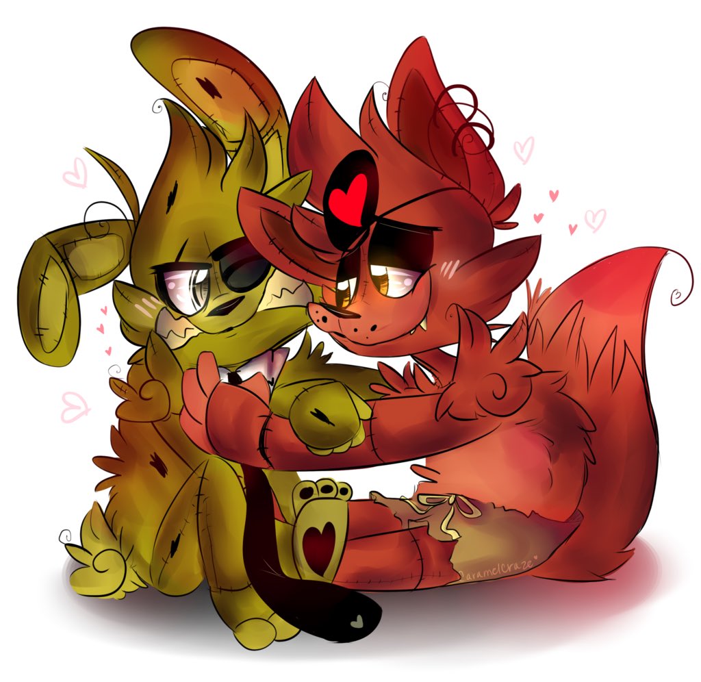CARAMELCRAZE Springtrap и Фокси