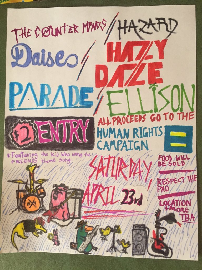 HazardHC's tweet photo. 4 shows coming up this month! Get rowdy! 4/15 Riverside, CA 
4/16 Tijuana, Mexico
4/22-23 Yucaipa, CA. House shows! https://t.co/nr3VMZQsU3