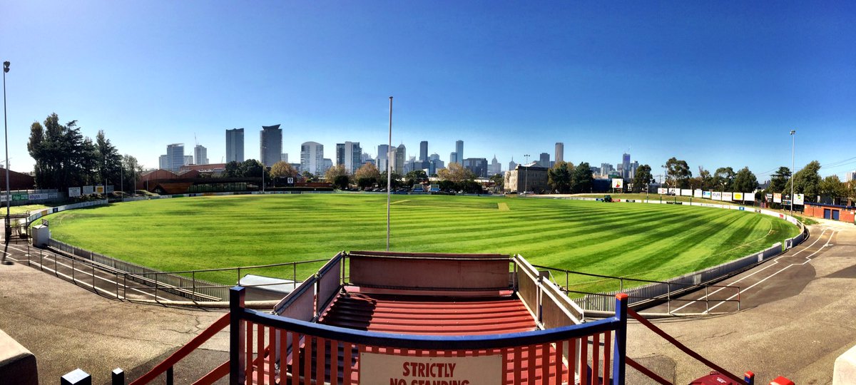 JasonBennettTV's tweet photo. 6 days to go &amp; North Port is ready. Can't wait for Sun 11.30am - @PortMelbourneFC vs @CollingwoodFC @7VFL @VFL. https://t.co/yog6H3gnY6