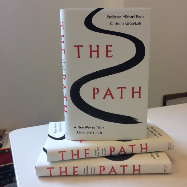 Kipling: "East is East &amp; West is West, &amp; never the twain shall meet"
Puett &amp; Gross-Loh: "Rudyard, read #thepathbook"