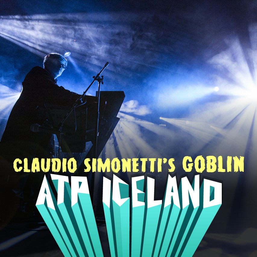 atpiceland's tweet photo. Cult horror composer, Claudio Simonetti's Goblin playing #atpiceland2016
Tix available here: https://t.co/LTD9iDZQ1y https://t.co/GfvbItXG7f