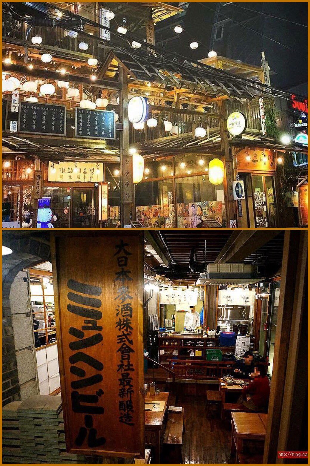 Jelly drops(韓国情報ワババ) on Twitter "≪개화기요정居酒屋🍶🍻🍲🍴≫ ホンデにある千と