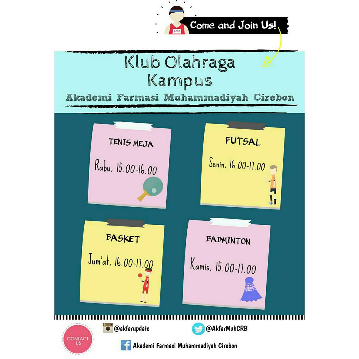 Come and join us💃