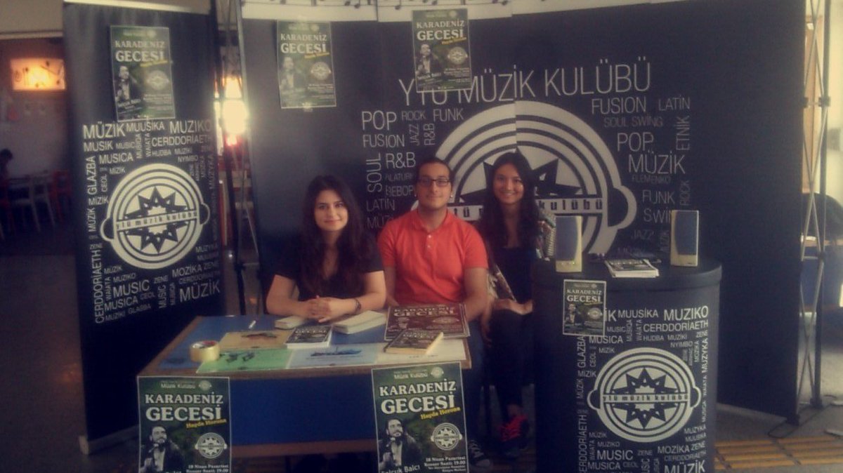 "Karadeniz Gecesi" biletlerimiz Davutpaşa Kampüsü Yemekhane binasındaki standımızda!