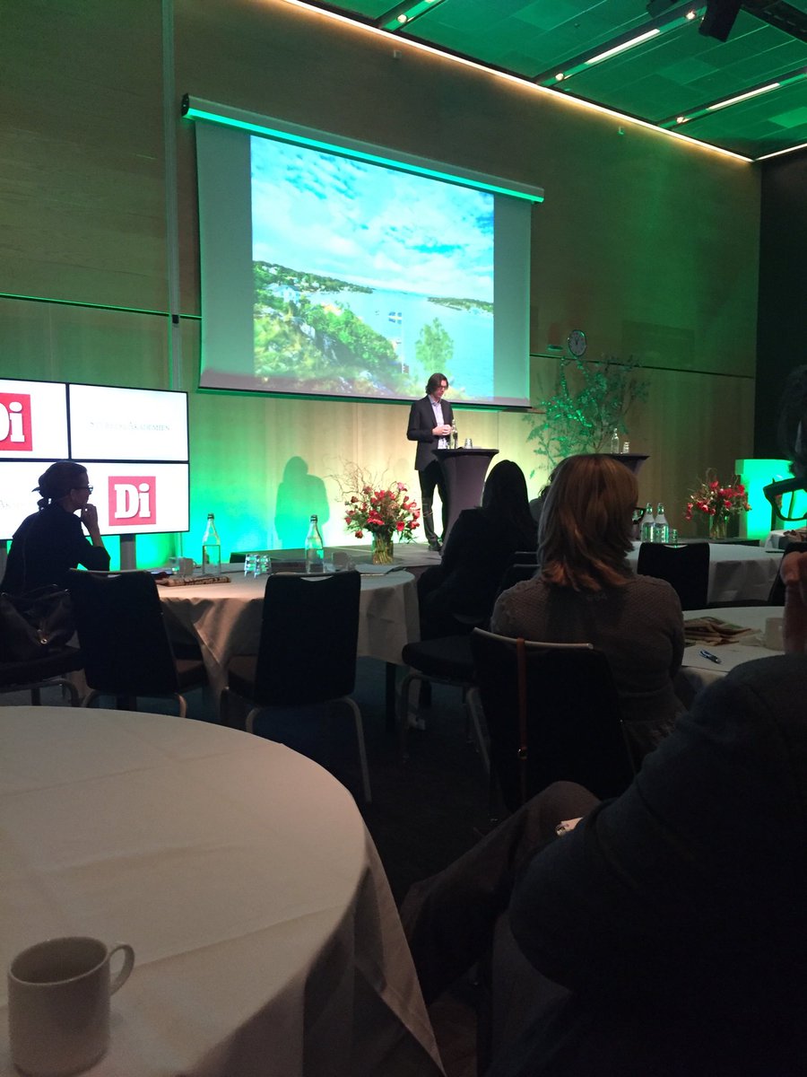 Vatten bör få samma geopolitiska ställning som olja @niklas zennström #dihållbarhet