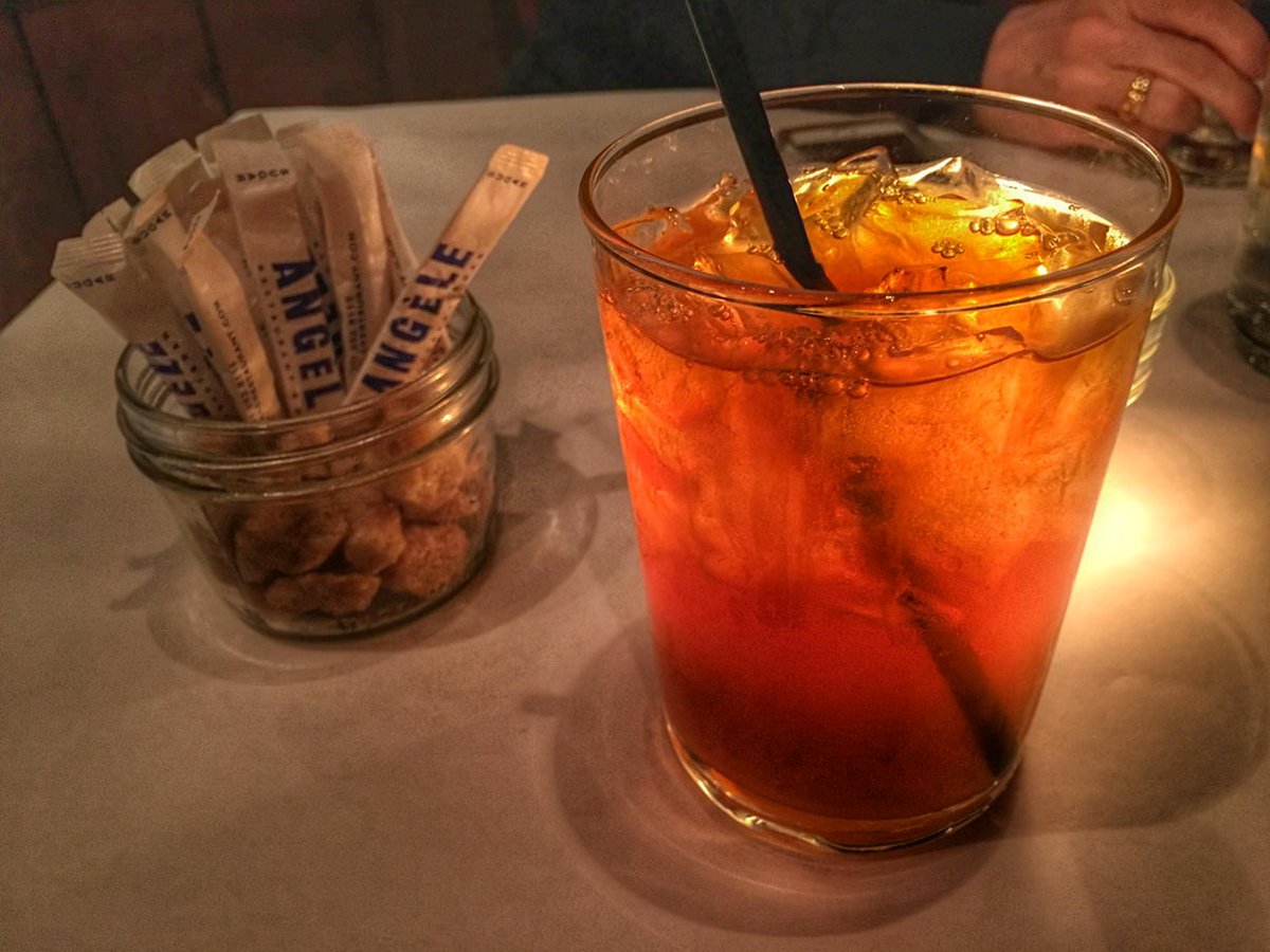 drebmann's tweet photo. Warm #Napa spring day calls for iced #tea @Angelerest @Napadowntown @VisitNapaValley #365daysoftea #winecountry https://t.co/f0hWzLi5wv