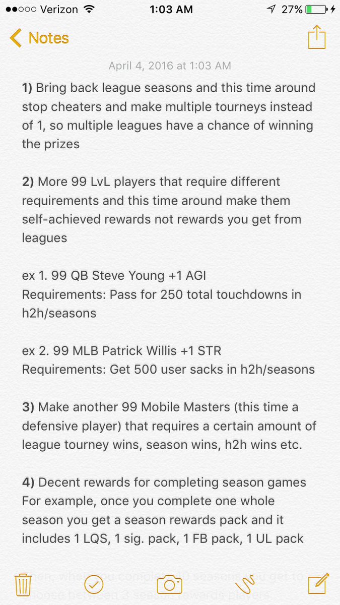 MMElit3's tweet photo. @MUTGuru @OfficialGodsYT @JustABroYT @EAMaddenMobile @israeljcruz RETWEET TO MAKE MADDEN MOBILE GREAT AGAIN! https://t.co/lleSUKPISC