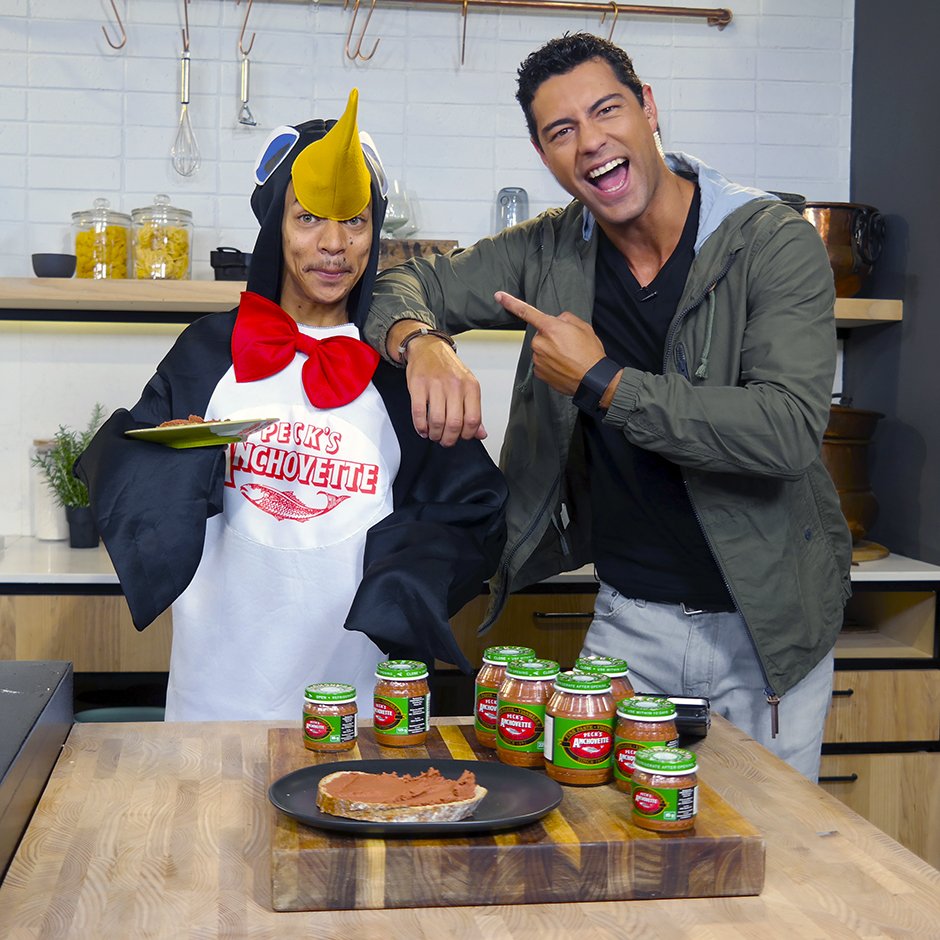 expressoshow's tweet photo. Win an #OmegaTaste experience with Peck's Anchovette! Comp Details: https://t.co/ikwJ91yGNZ #ExpressoShow https://t.co/DDFOsAoega