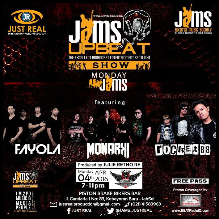DeniAbGan's tweet photo. HERE WE GO! «@JAMS_JUSTREAL JAMS 2Nite @piston_brake @justrealprod @JAMS_JUSTREAL @JAMS_Shop_JR  @BeatRadioID https://t.co/Lbo8XgkVX9»