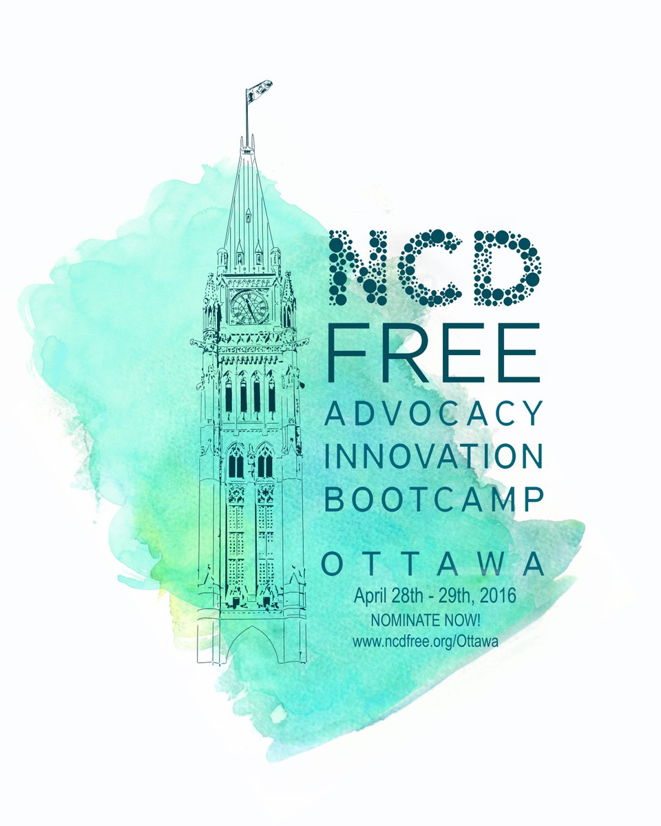 NCDFREE's tweet photo. NCDFREE #Ottawa Bootcamp - April 28-29th. Nominate today: https://t.co/rkd8AyVmBh
@Mkutney, @JessieC_D, @CPHA_ACSP https://t.co/mdyXliKfRQ