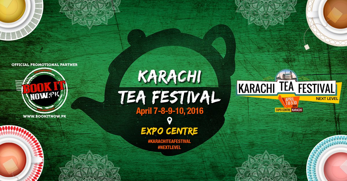 BookitnowPk's tweet photo. Are you guys ready for #KarachiTeaFestival #NextLevel?
https://t.co/fkoeRFqIZo
#Bookitnow #KyaScene @KhiTeaFestival https://t.co/BNX5kHPAZb