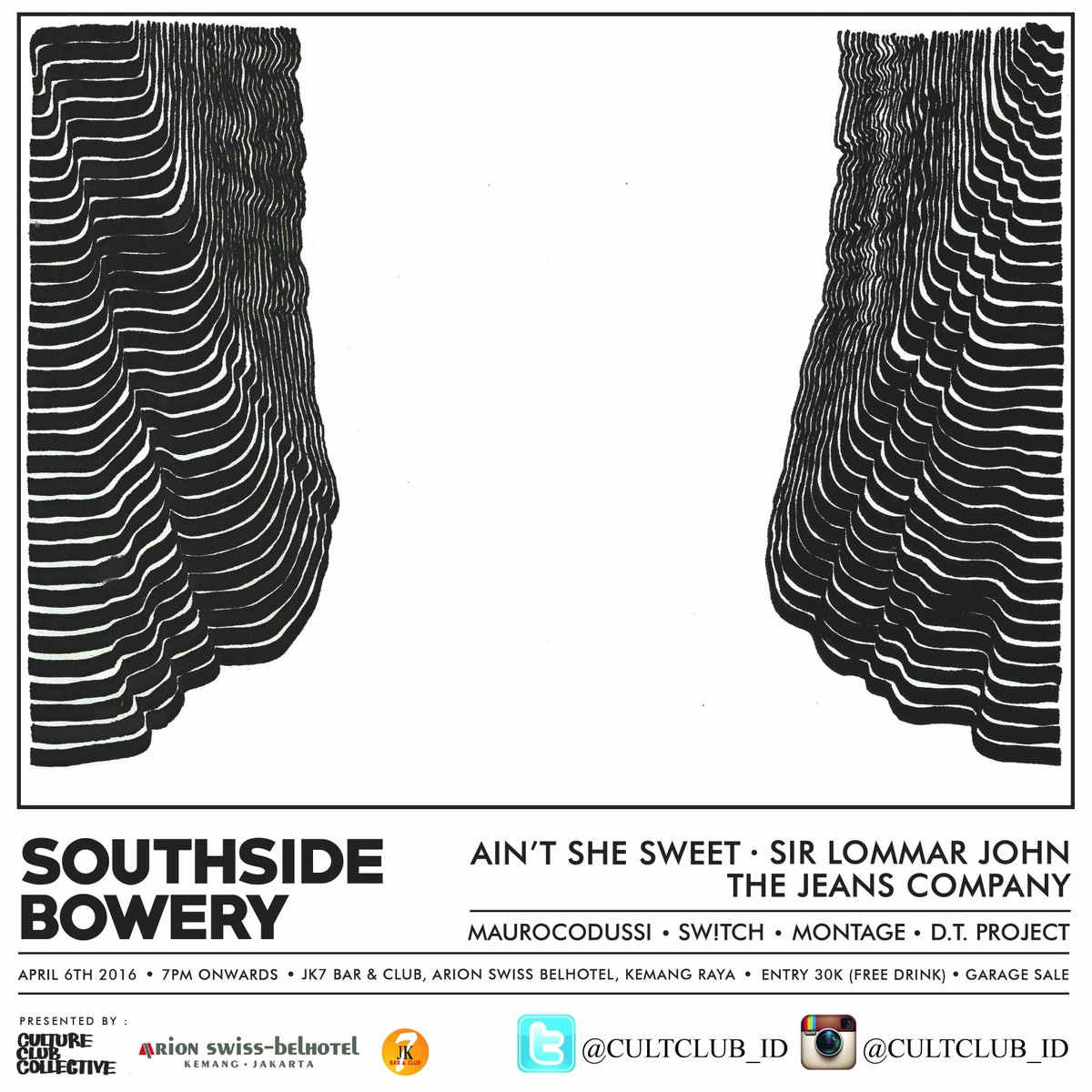 yuuks rabu ini kita di JK7 Bar &amp; Club #rocknrollbusuk <a href="/Hai_Demos/">Hai Demos</a> @indiejakarta @clutclub_id