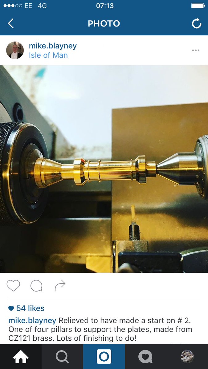 the_watchnerd's tweet image. And now he&apos;s started number #2 #clocknerd #chronometer