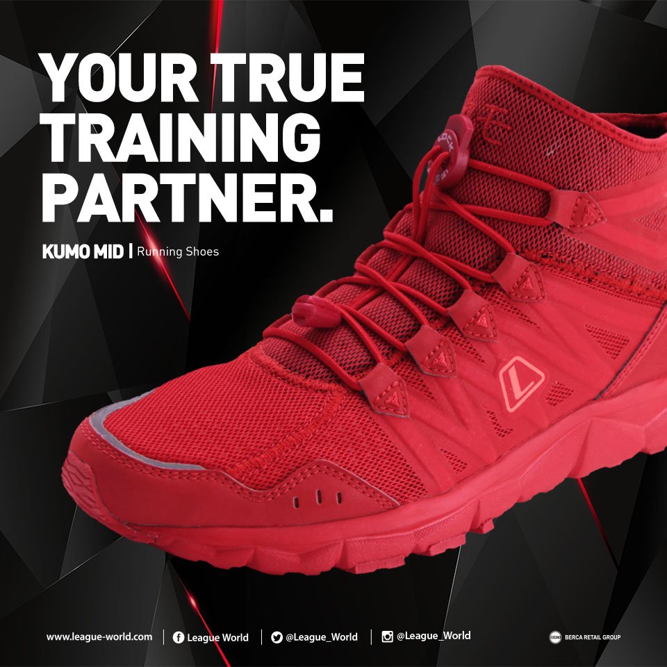 league_world's tweet photo. The color of training. Good shoes take you to start amazing day. Raising it up #Kumo1point5.
#LeagueRunning https://t.co/MFYDjaG5G1