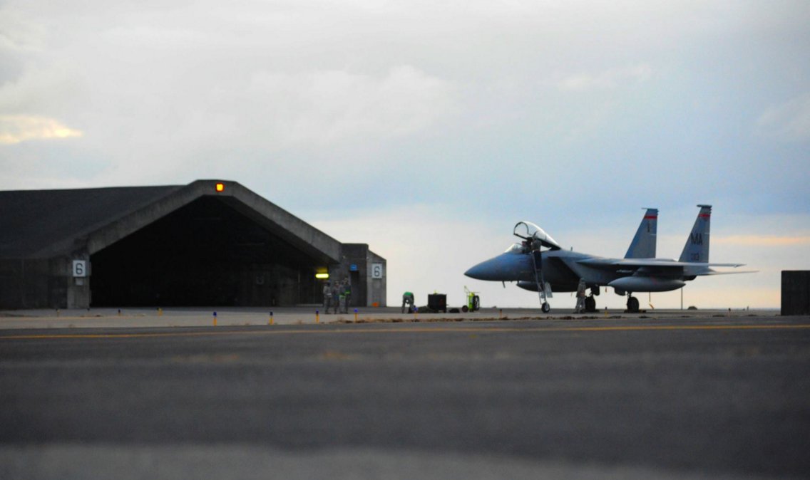 Four F-15C Eagle fighter aircraft now in Iceland to support Icelandic Air Surveillance operations #NATOAllies