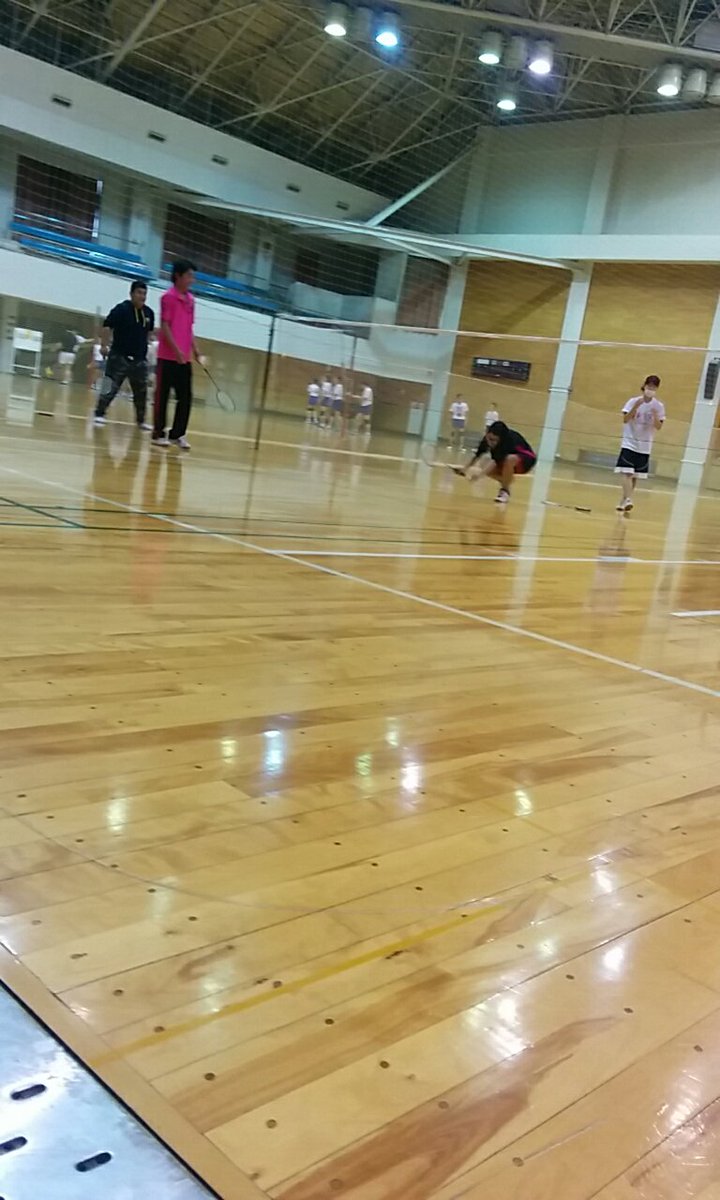 kai_Vllove's tweet photo. スポーツセンターでバドなう https://t.co/KncNDQZGMC