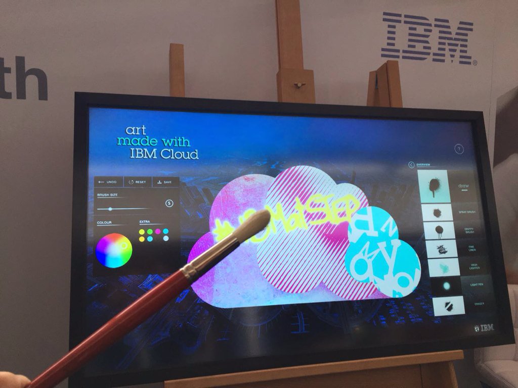 cadeeya's tweet image. Unleash the artist in you with IBM Urban art cloud
#IBMatSTEP